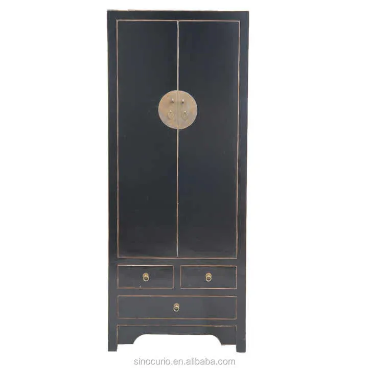 خزانة ملابس سوداء ,black wardrobe