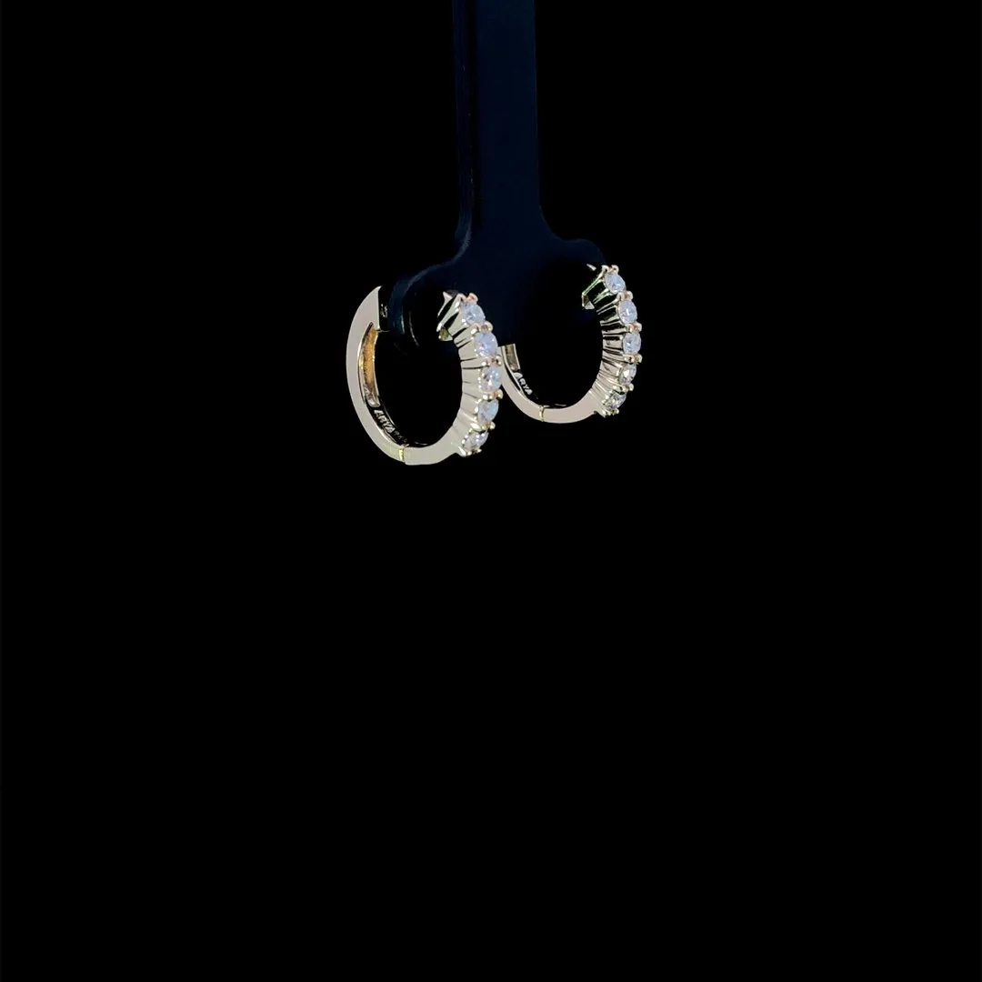 164251 - .50 ctw diamond hoops