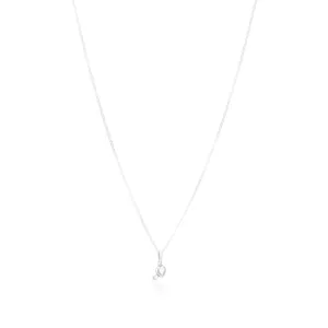 925 Dual Heart Rhodium Plated Sleek Chain Pendants