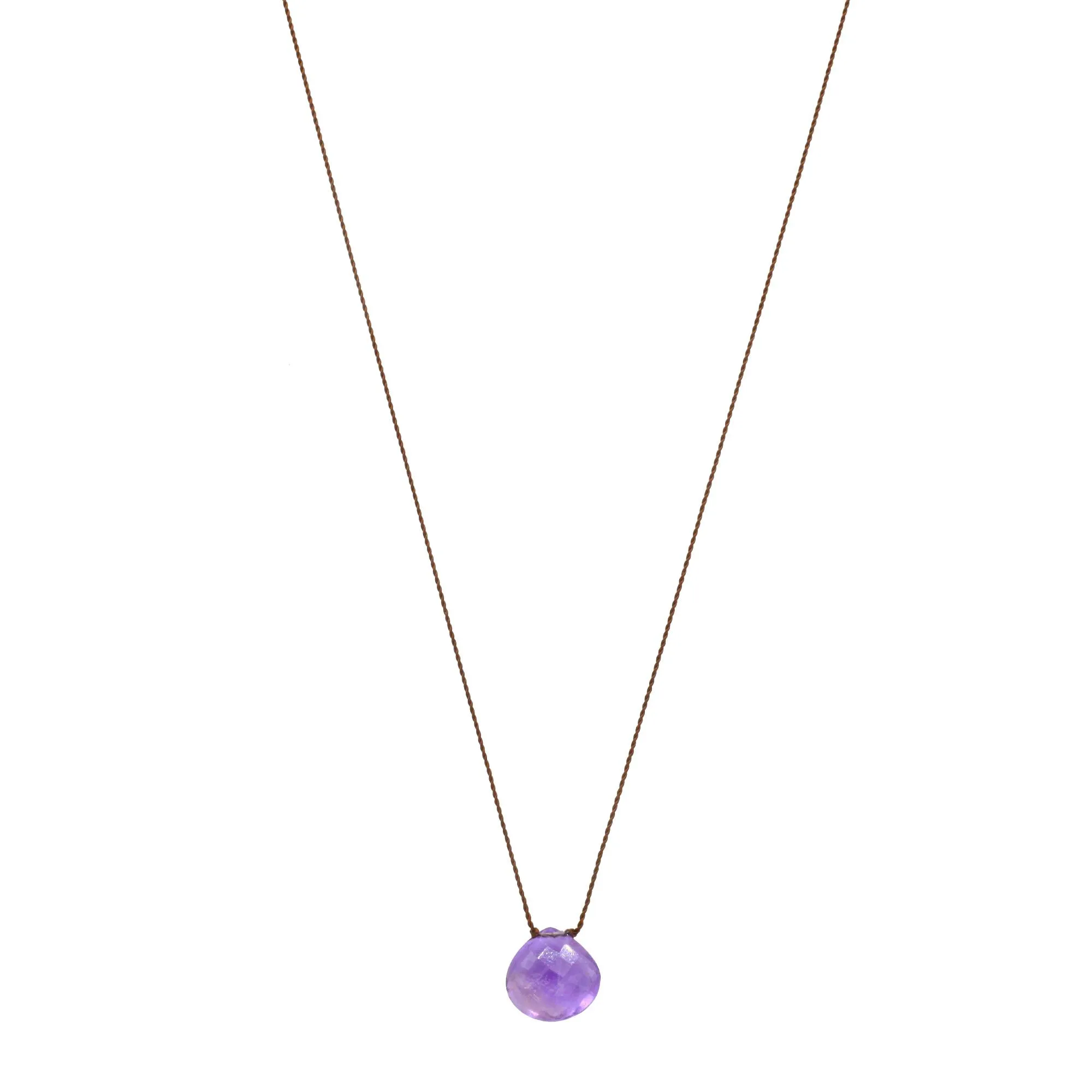 Amethyst "Zen Gem" Necklace