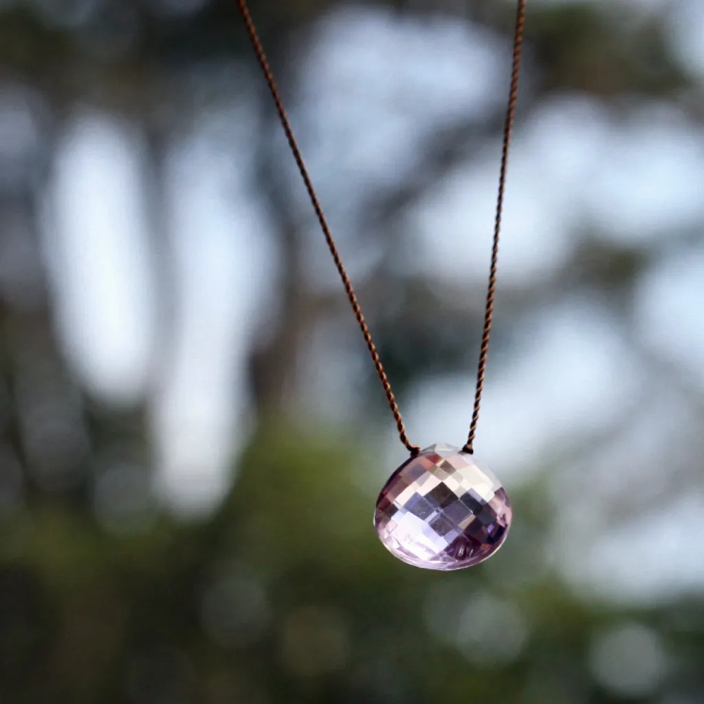Amethyst "Zen Gem" Necklace