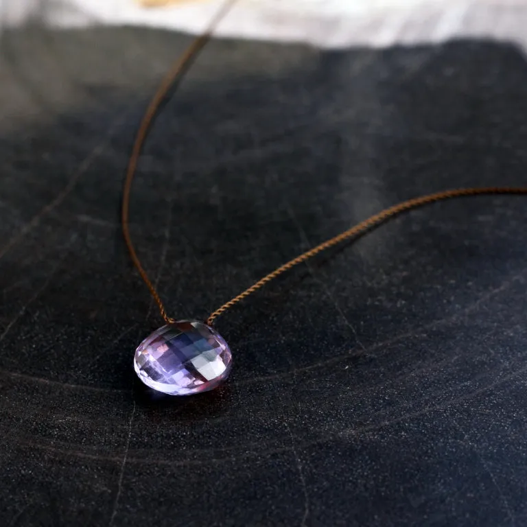 Amethyst "Zen Gem" Necklace