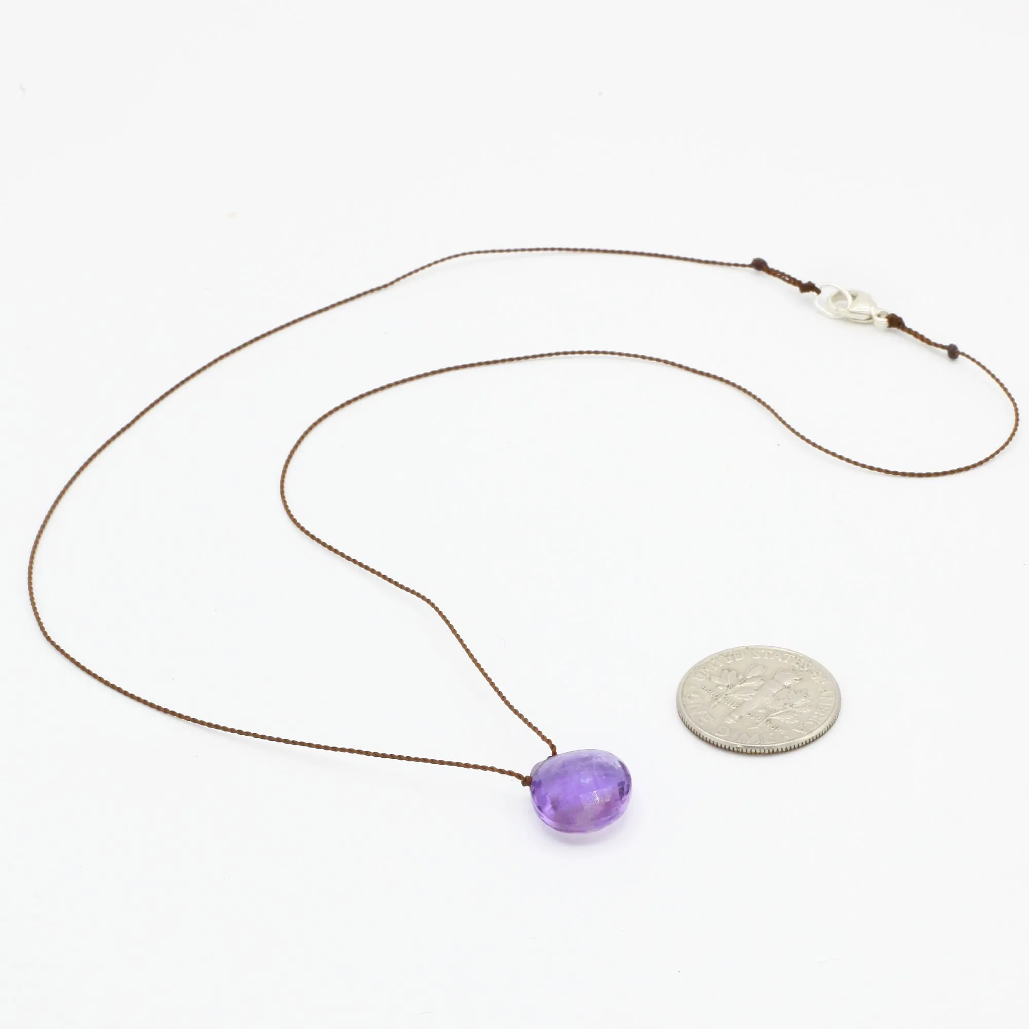 Amethyst "Zen Gem" Necklace
