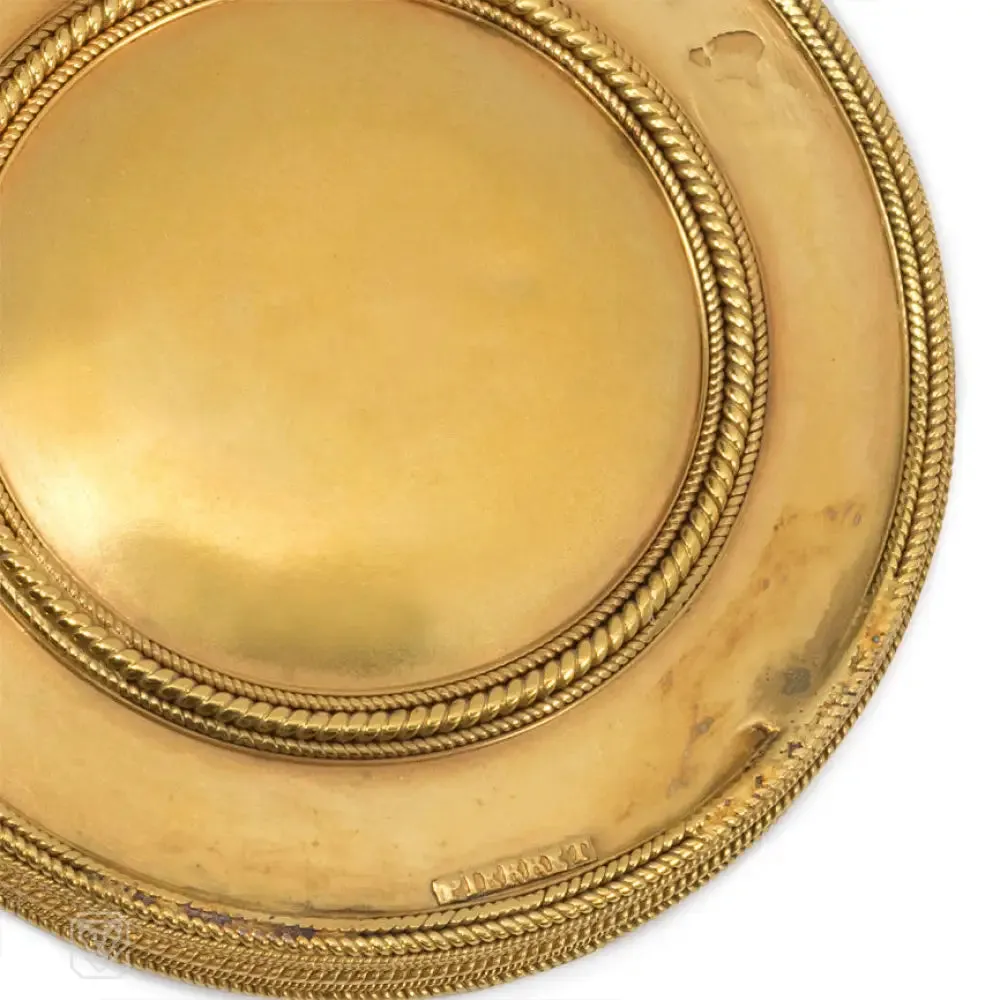 Antique gold pendant, Ernesto Pierret