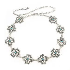 Antique SILVER with Turquoise