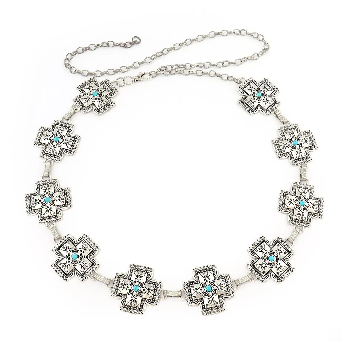 Antique SILVER with Turquoise