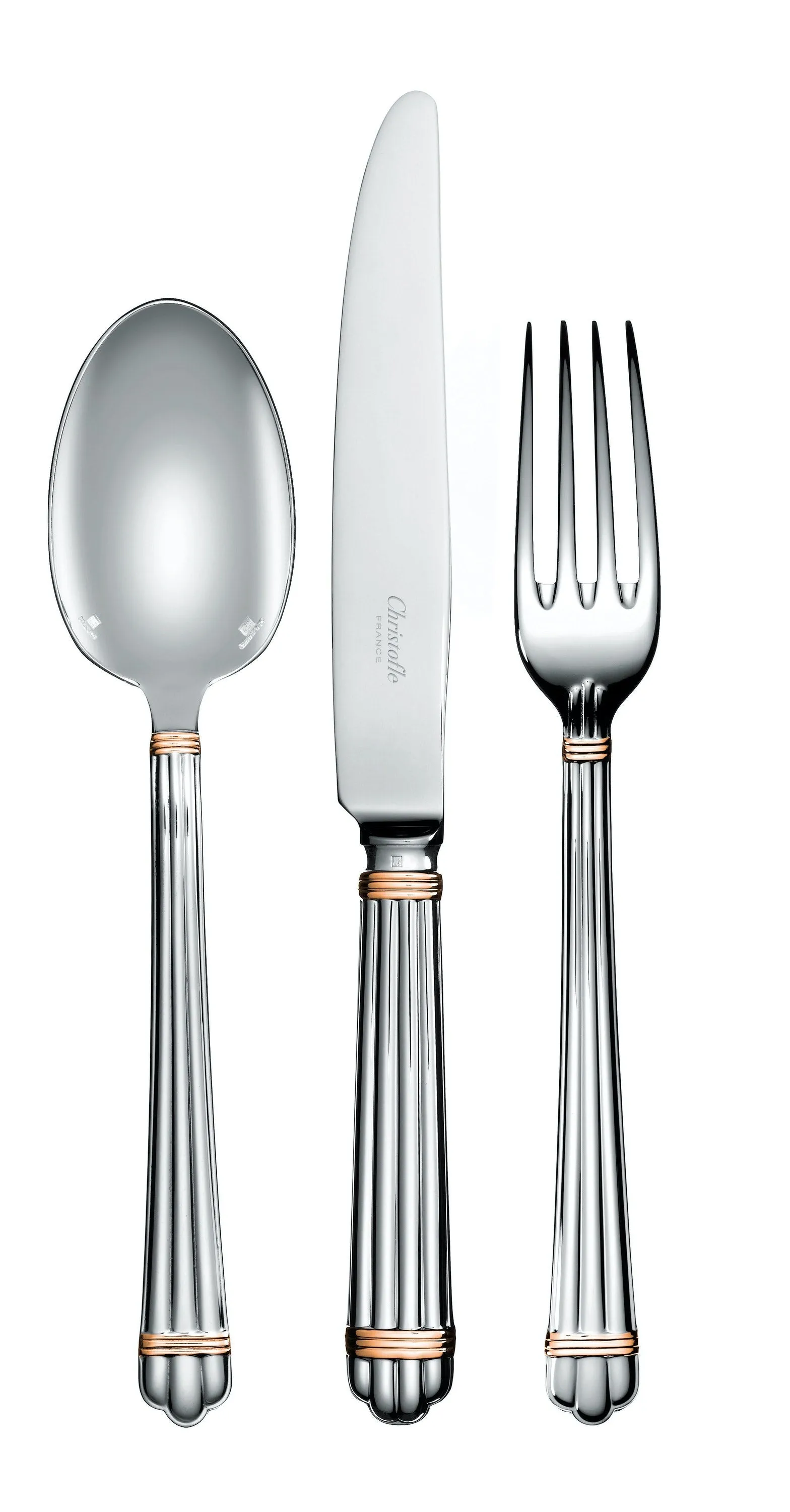 Aria Silver plated- Gold Accent Dinner fork
