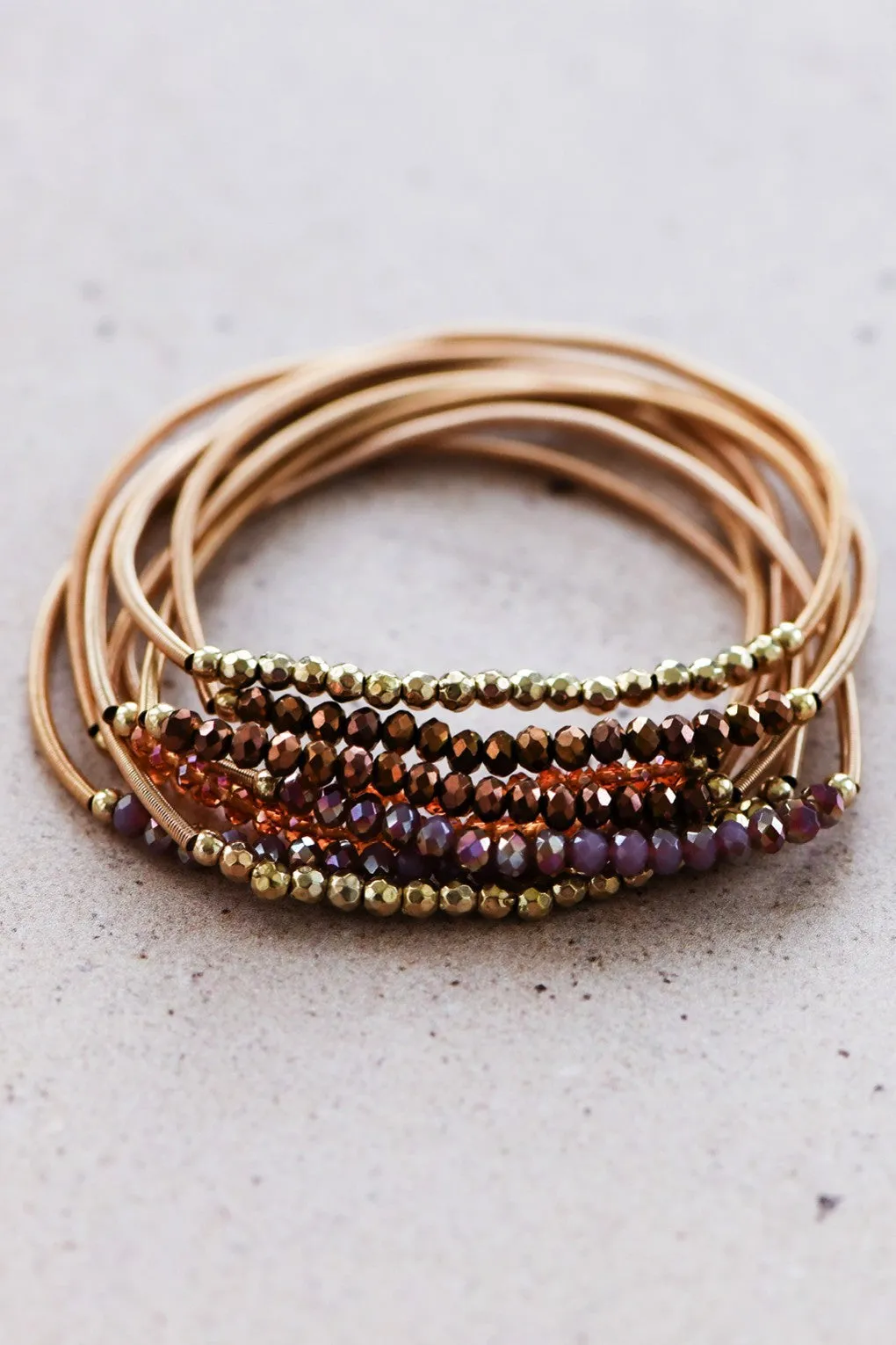 Bead Bracelet Stack