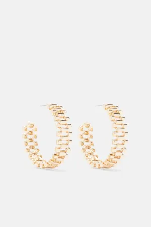 BlackTree Earrings Gold