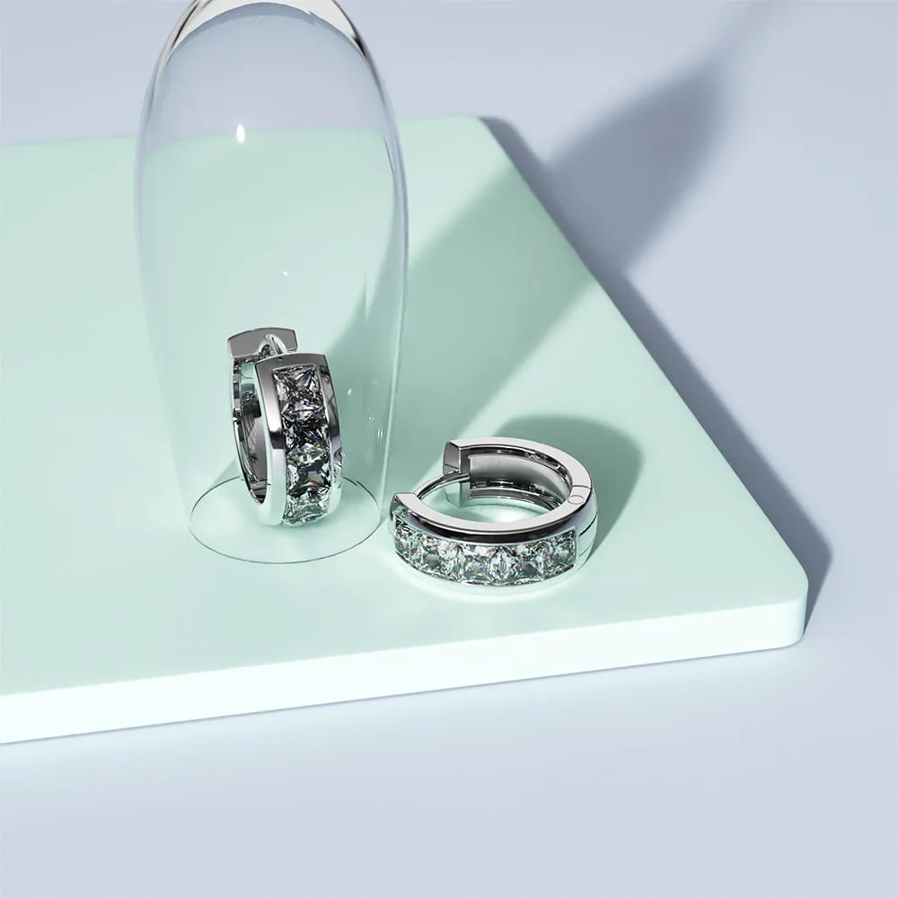 Boxed Timeless Bling Embellished with SWAROVSKI® crystals In White Gold