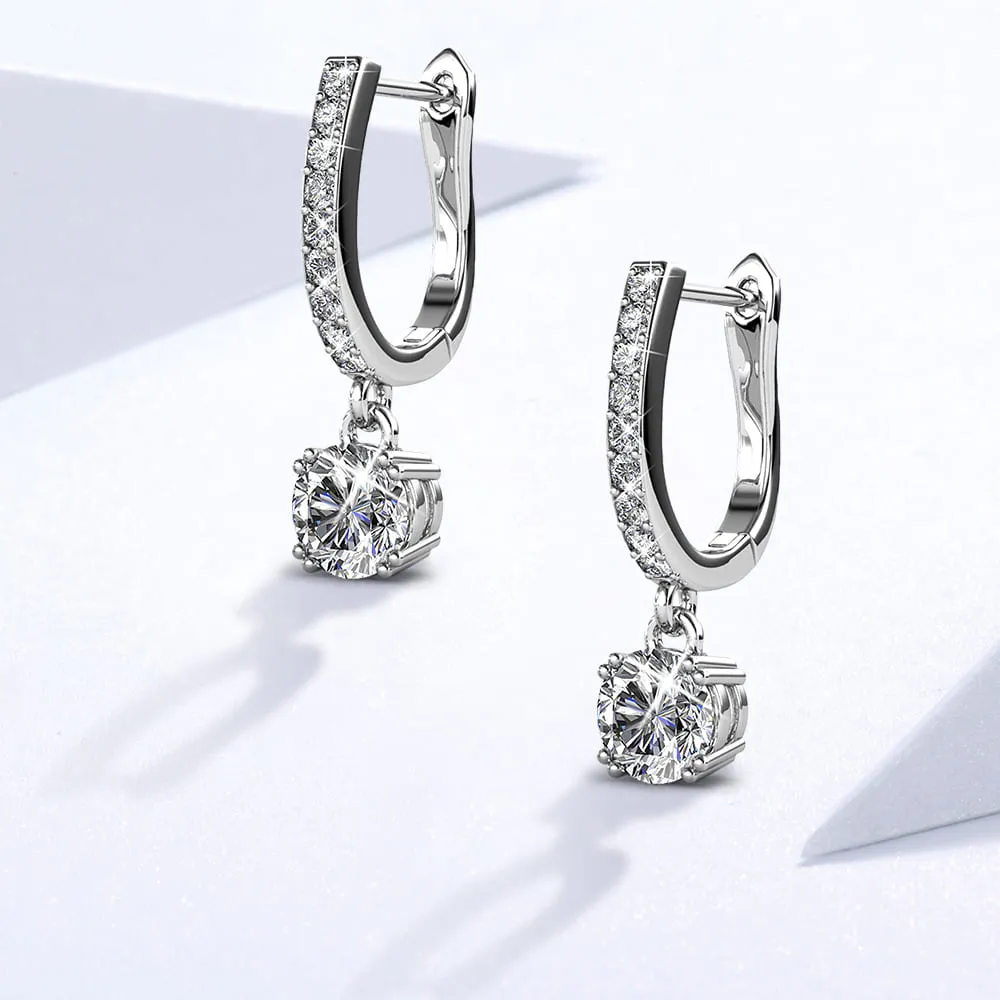 Boxed Timeless Bling Embellished with SWAROVSKI® crystals In White Gold