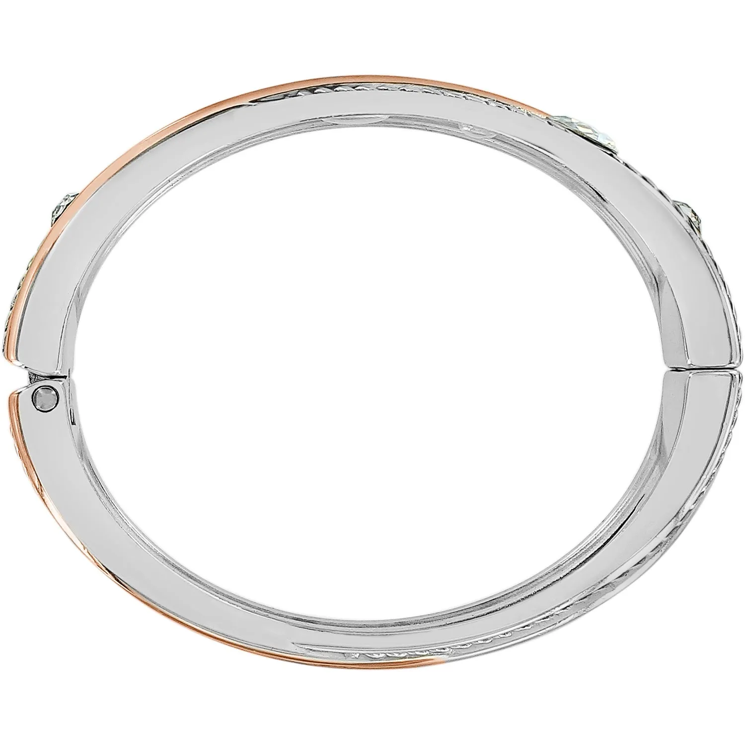Brighton Neptune's Rings Gems Hinged Bangle
