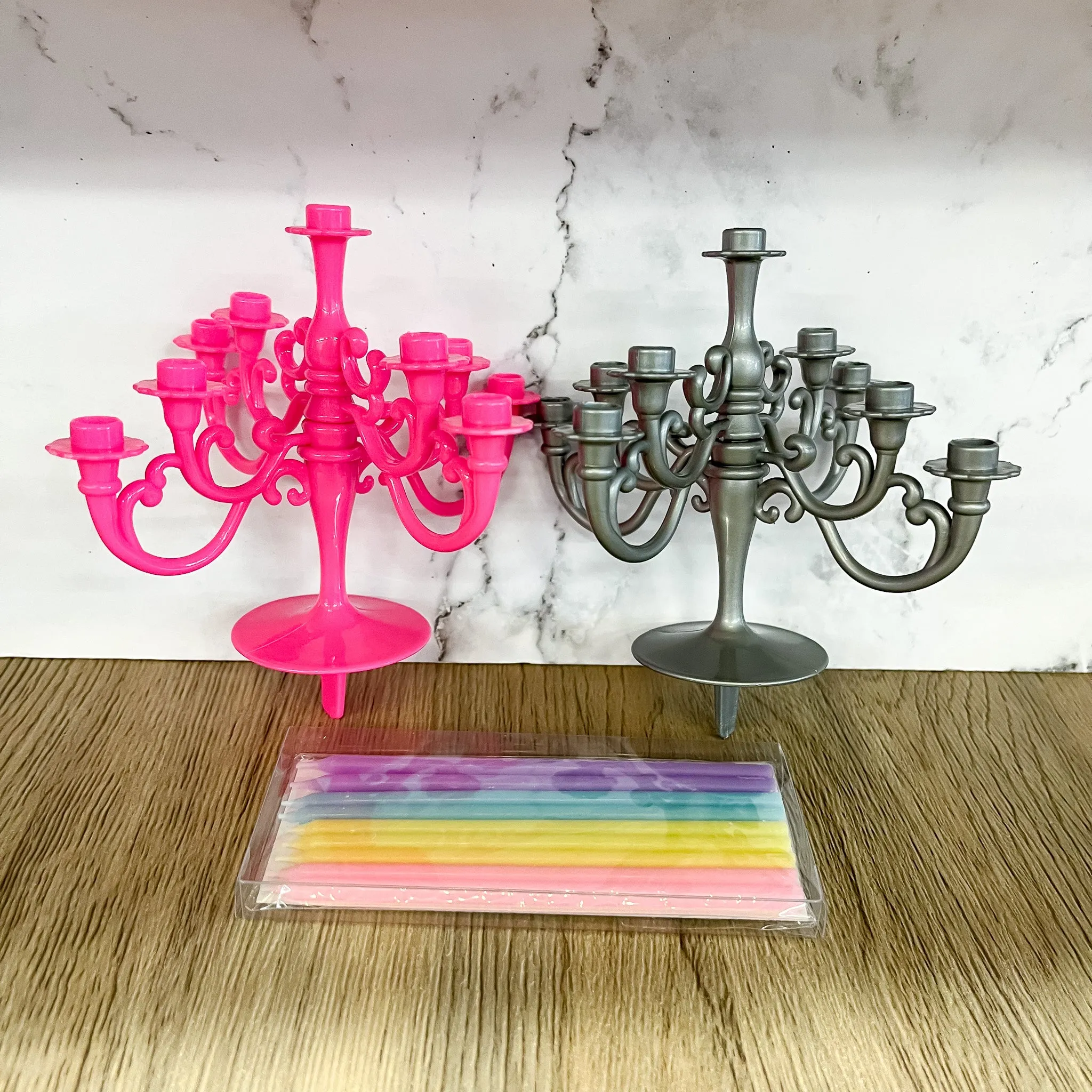 Candelabra Cake Topper