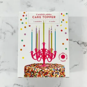 Candelabra Cake Topper