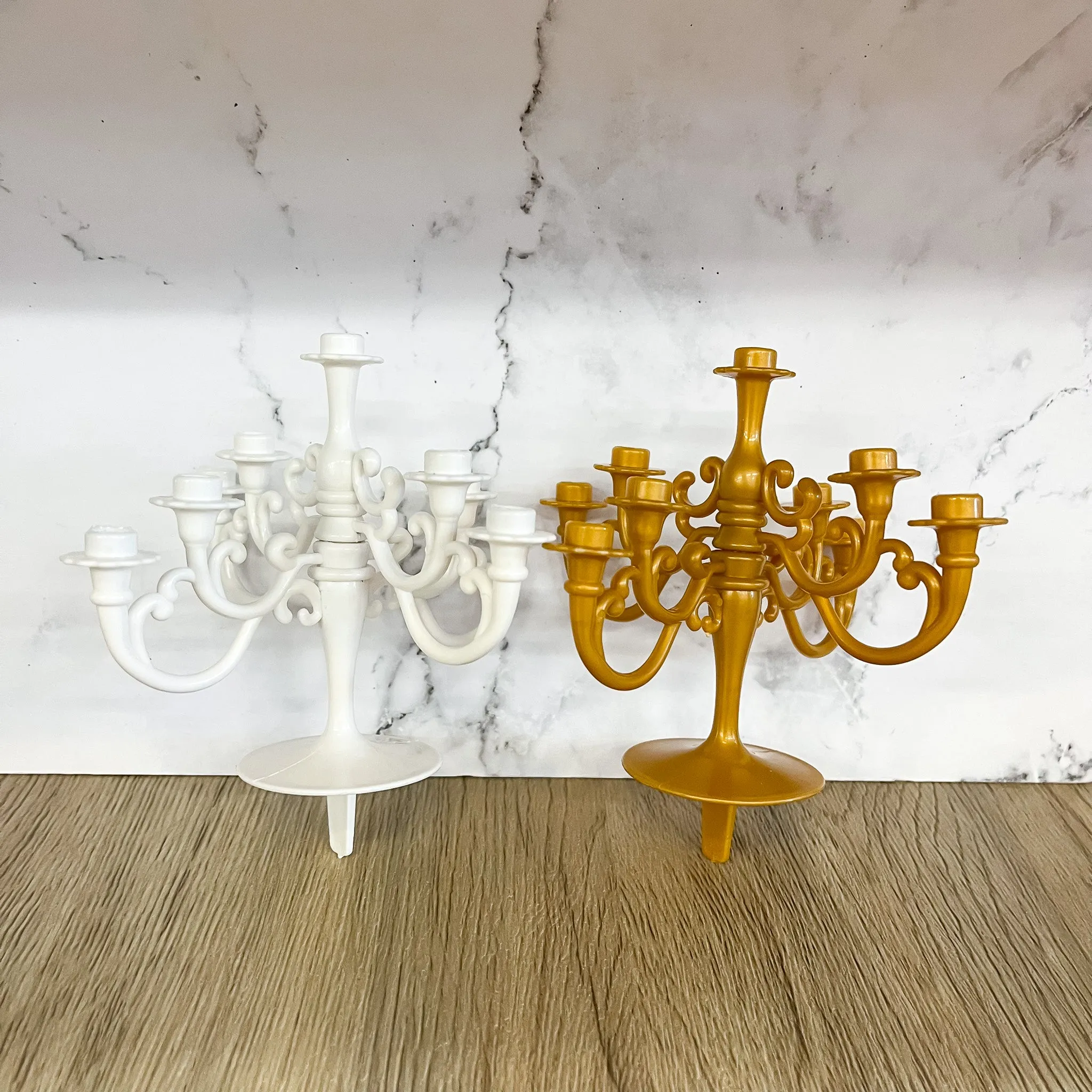 Candelabra Cake Topper