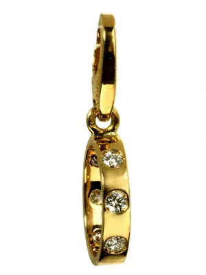 Cartier Love Gold Diamond Charm Pendant