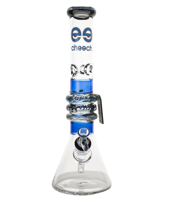 Cheech Glass 15” Beaker Bong with Rings
