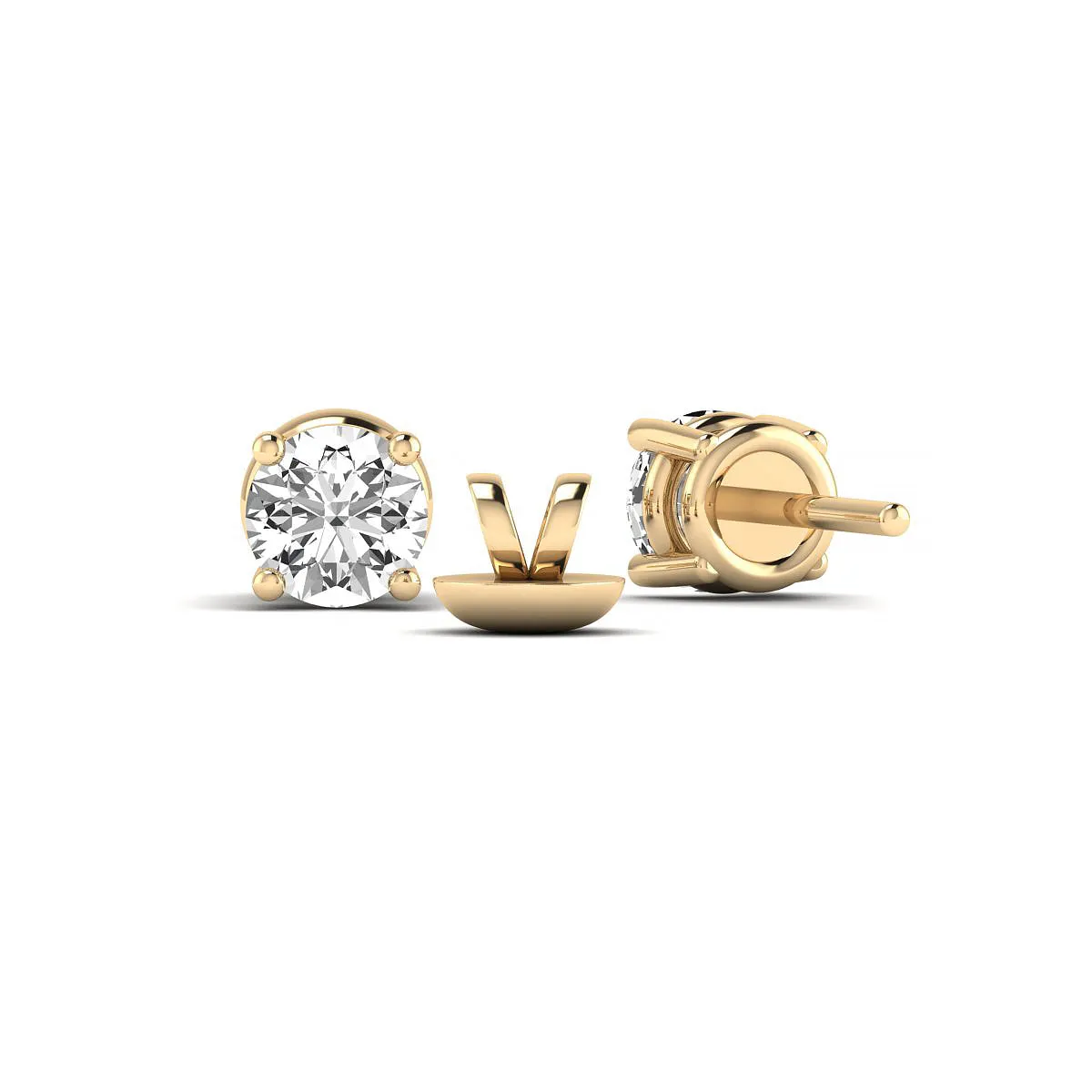Classic Stud Earrings - 1.50 ct.