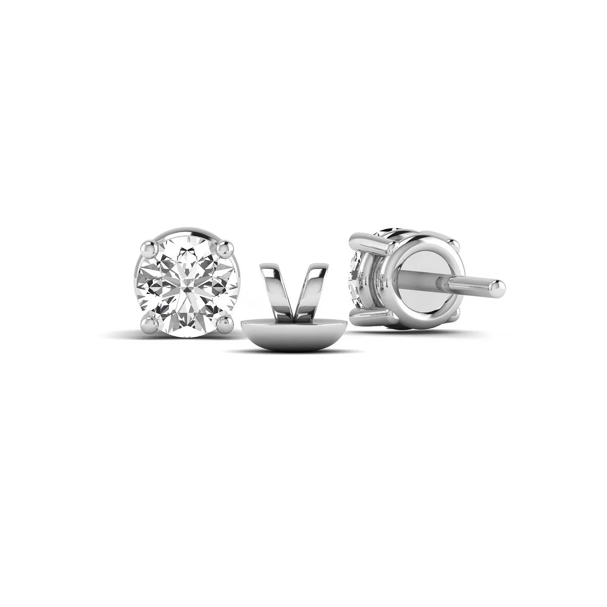 Classic Stud Earrings - 1.50 ct.