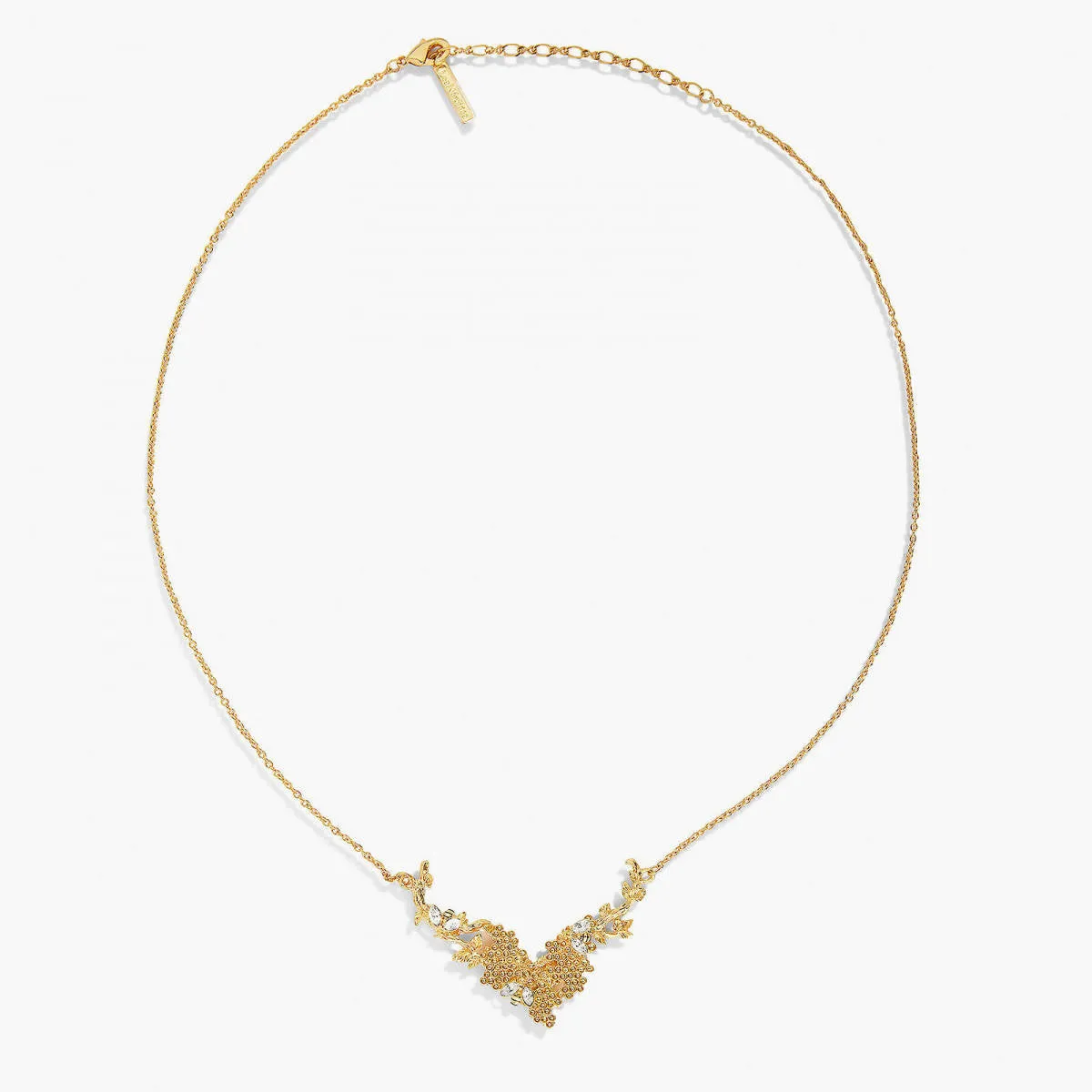 COLLAR NECKLACES HONEYCOMBS AND BEES COLLAR NECKLACE