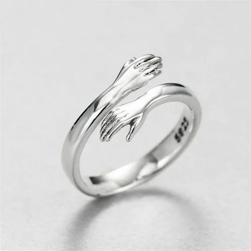 Daisy Flower Elegant Opening Rings Women Adjustable