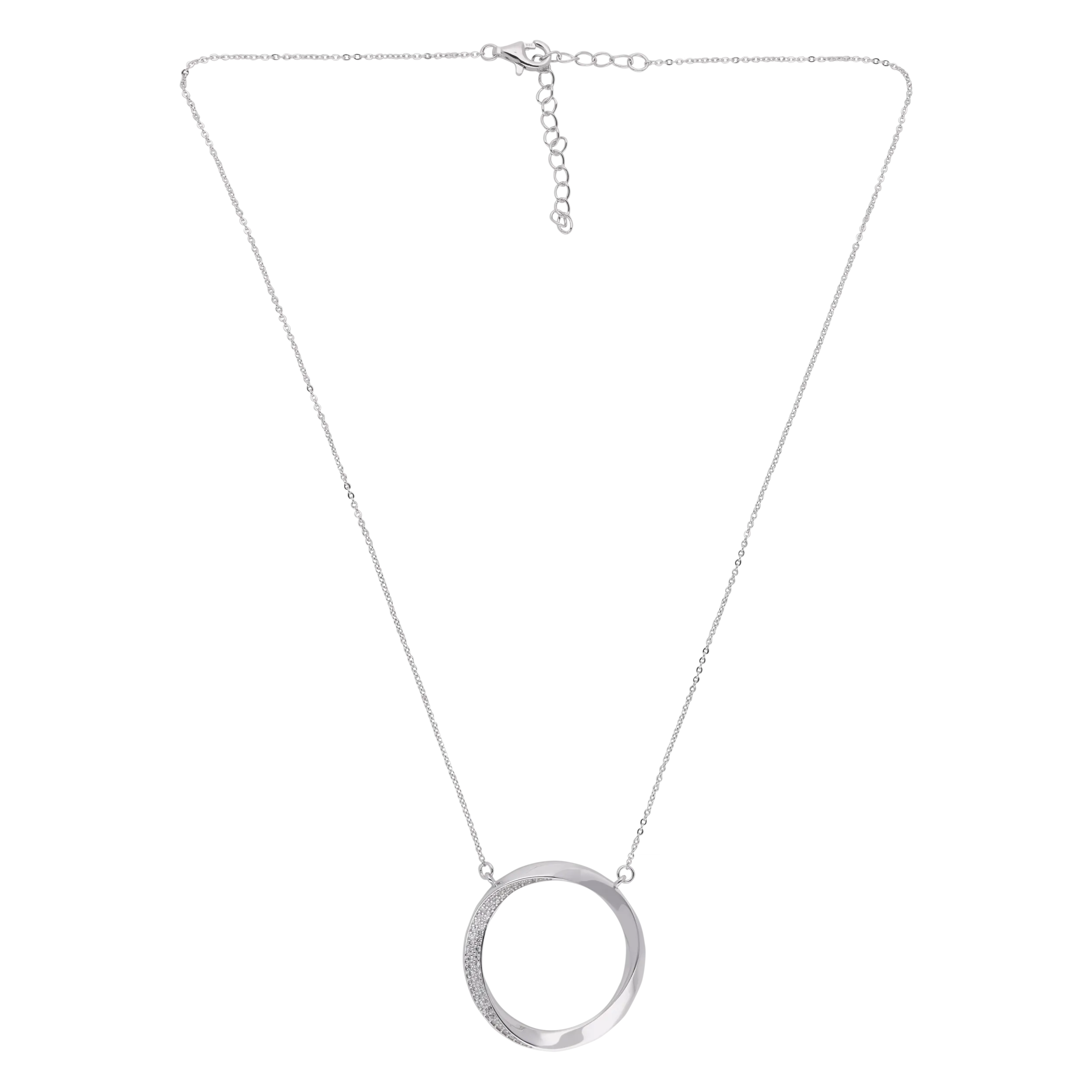 Dazzling Circle Zircon Pendant | SKU : 0003402016, 0020860172, 0020860165