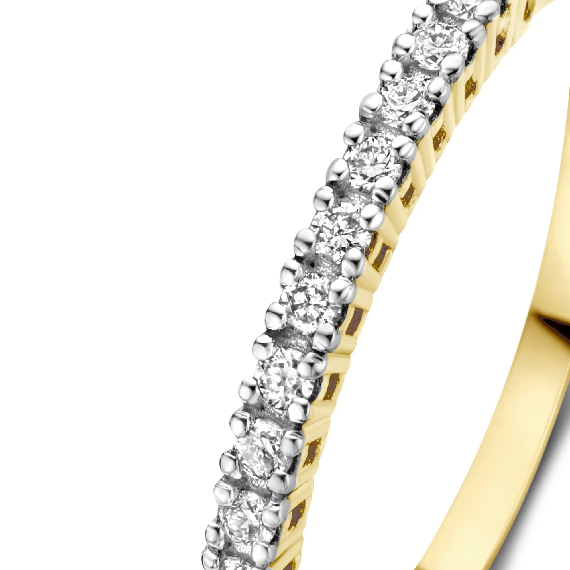 De la Paix Madeline 14 karat gold ring with diamond 0.14 carat