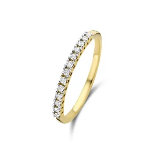 De la Paix Madeline 14 karat gold ring with diamond 0.14 carat