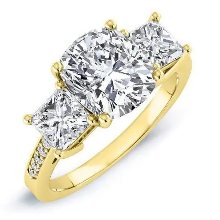 Dietes - Cushion Lab Diamond Engagement Ring (IGI Certified)