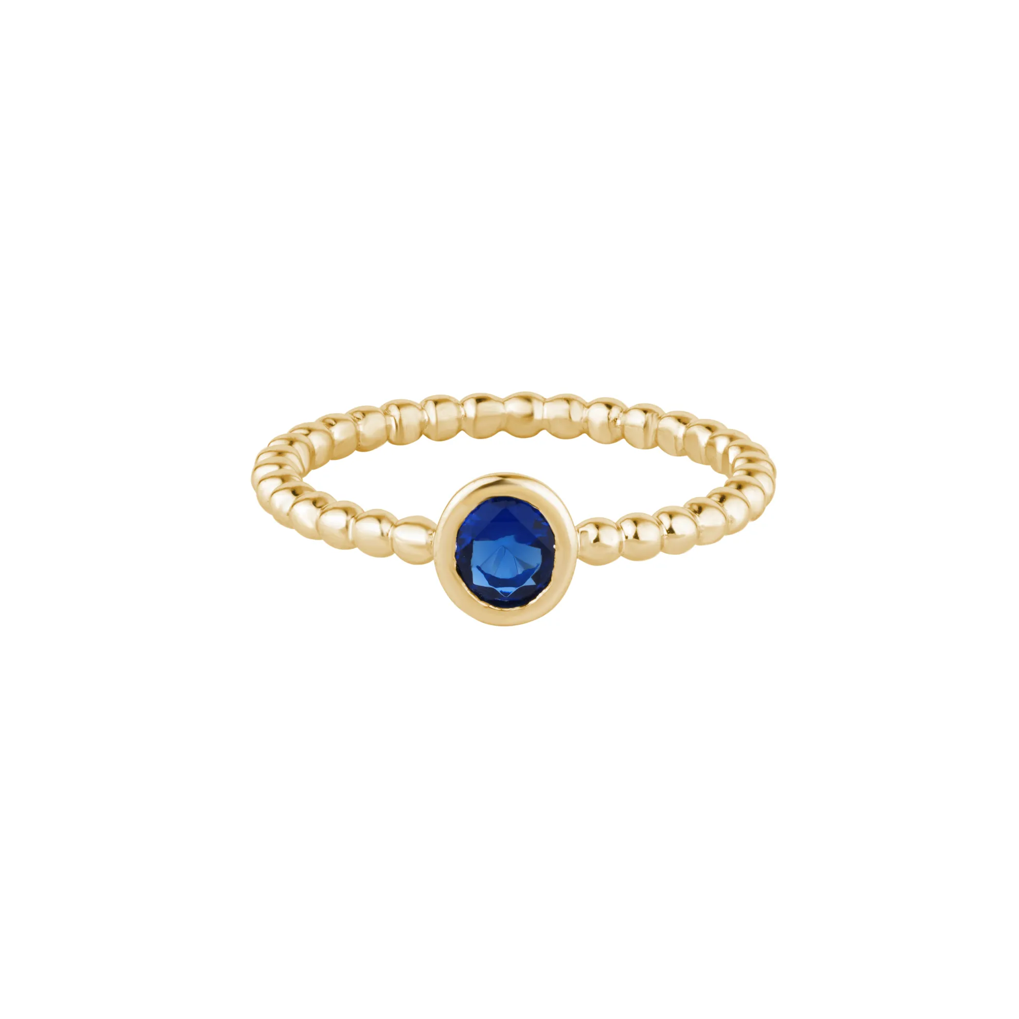 Elegant Blue Stone Ring