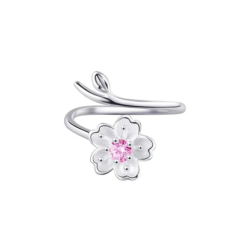 Elegant  Flowers Finger Rings