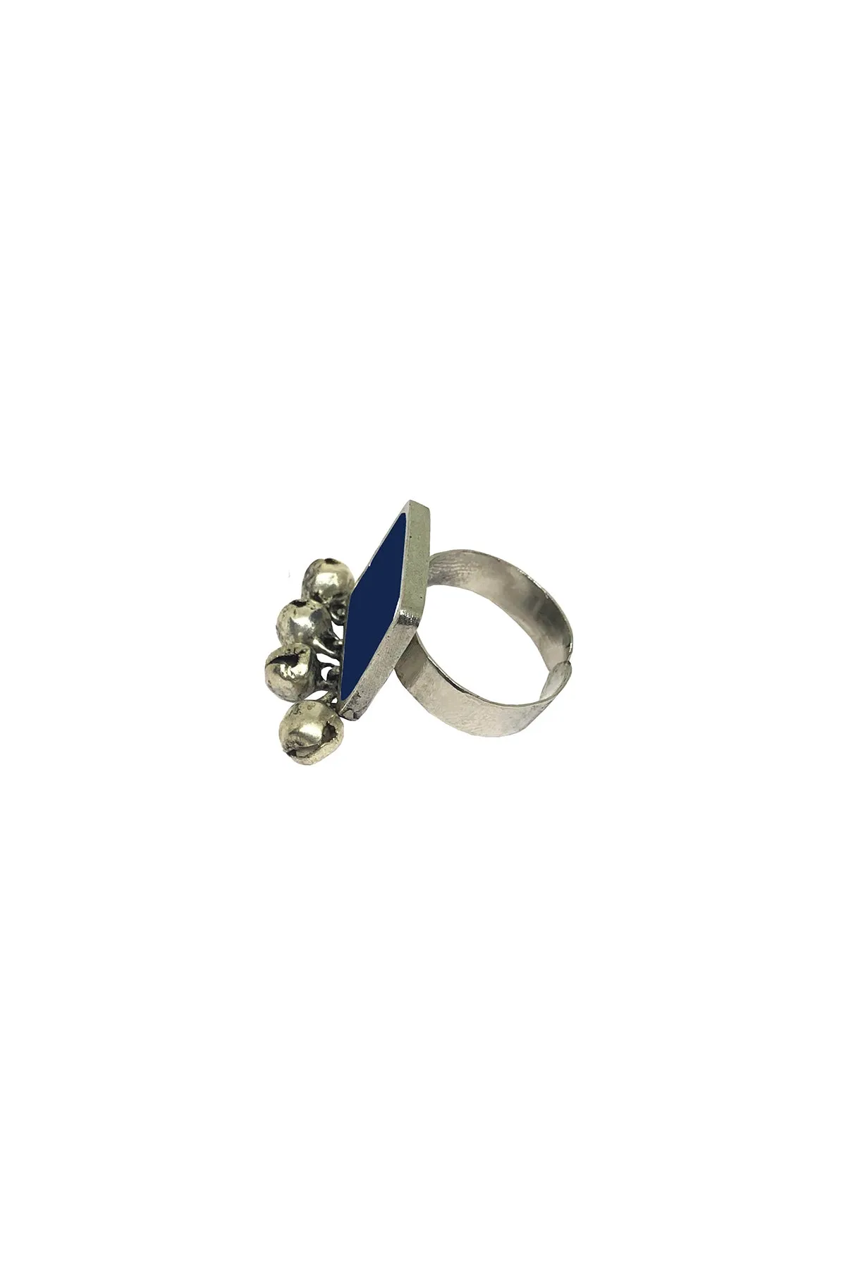 Elegant Ring - Navy Blue