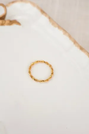 Elegant Twist Ring