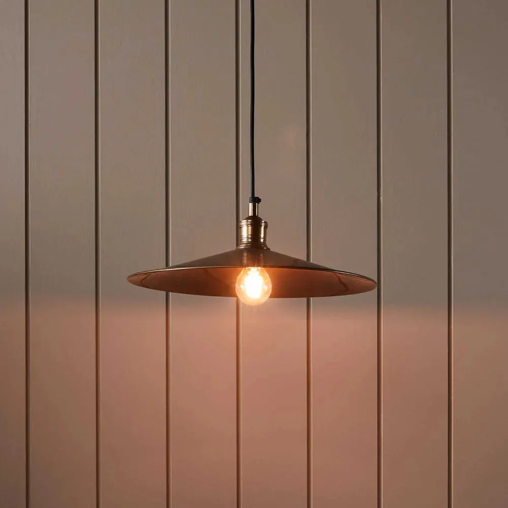 Emac & Lawton New York Ceiling Pendant Large Brass