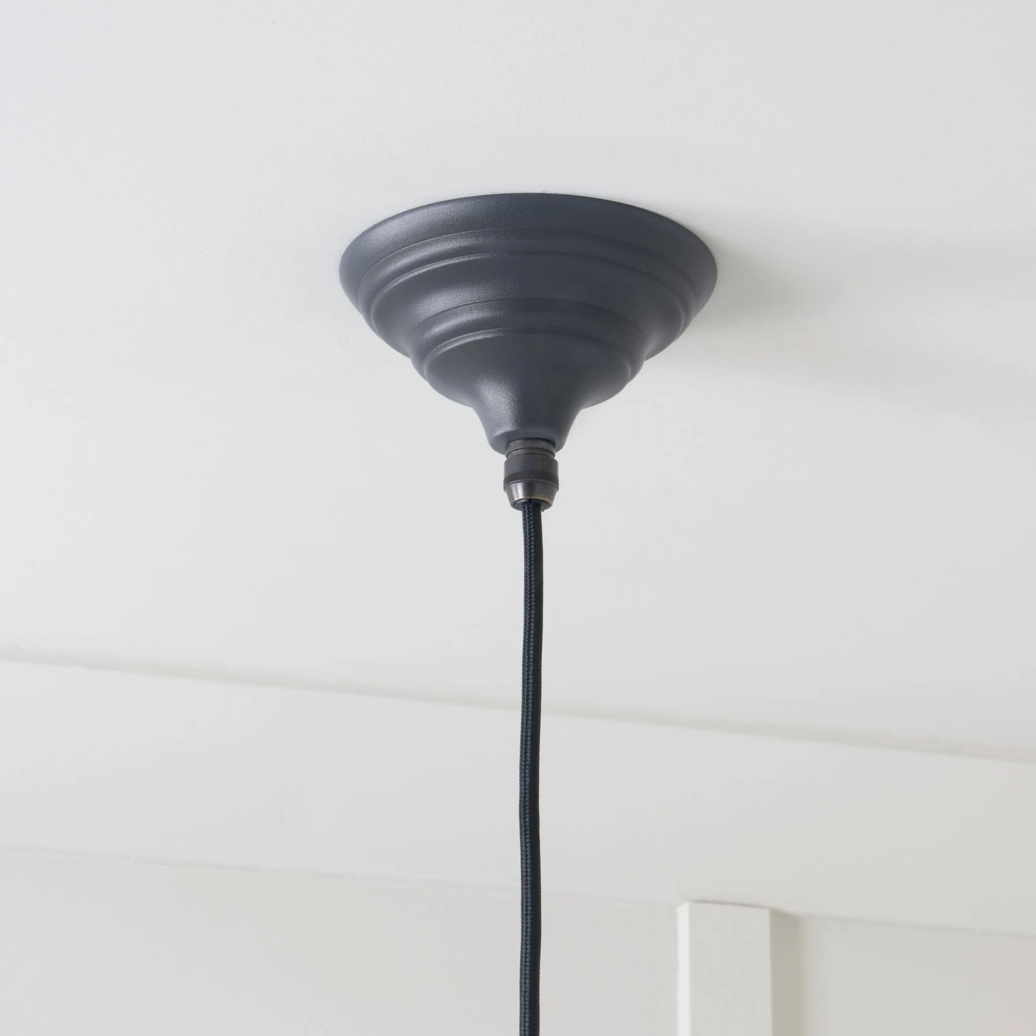 From The Anvil Smooth Brass Hockley Pendant Light