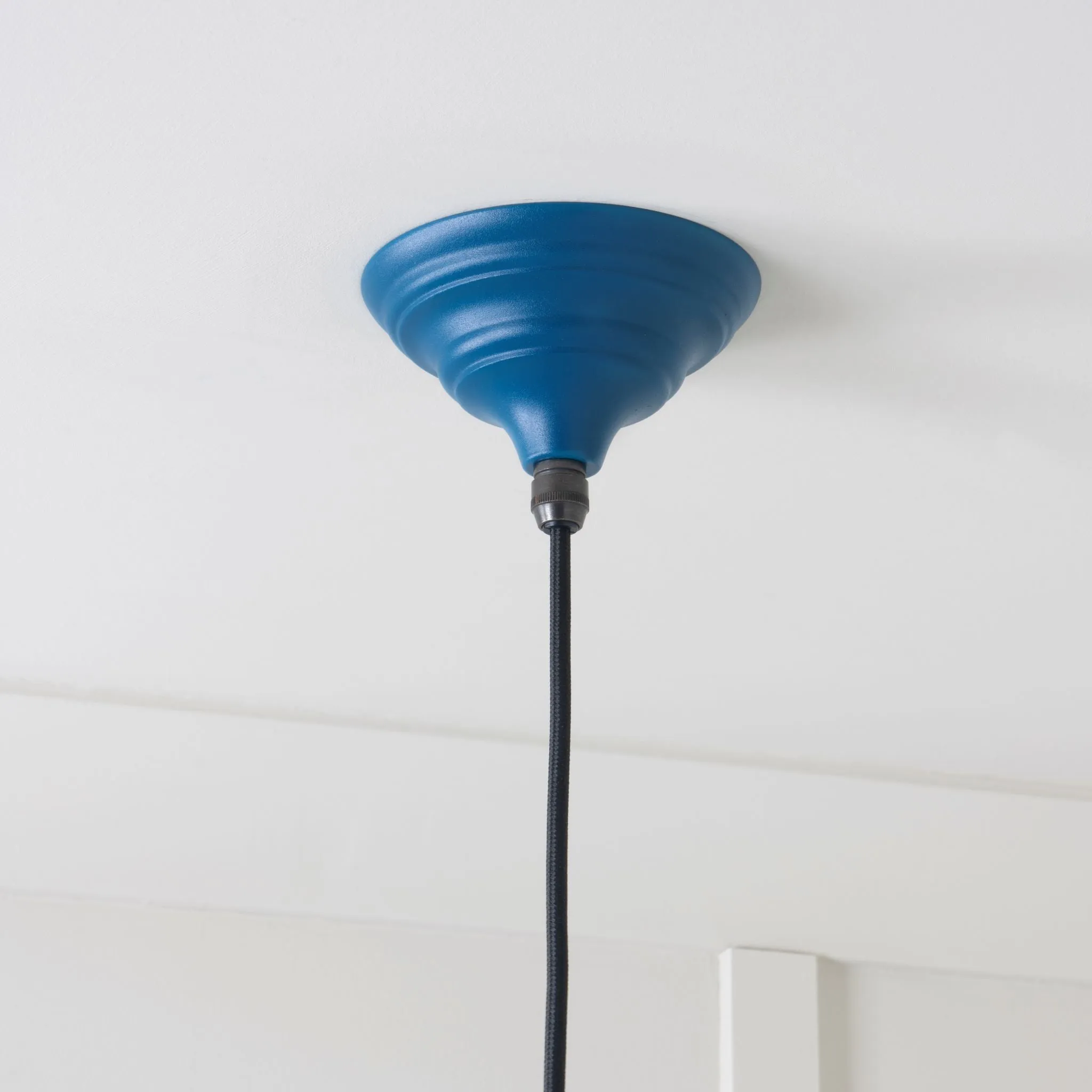 From The Anvil Smooth Brass Hockley Pendant Light