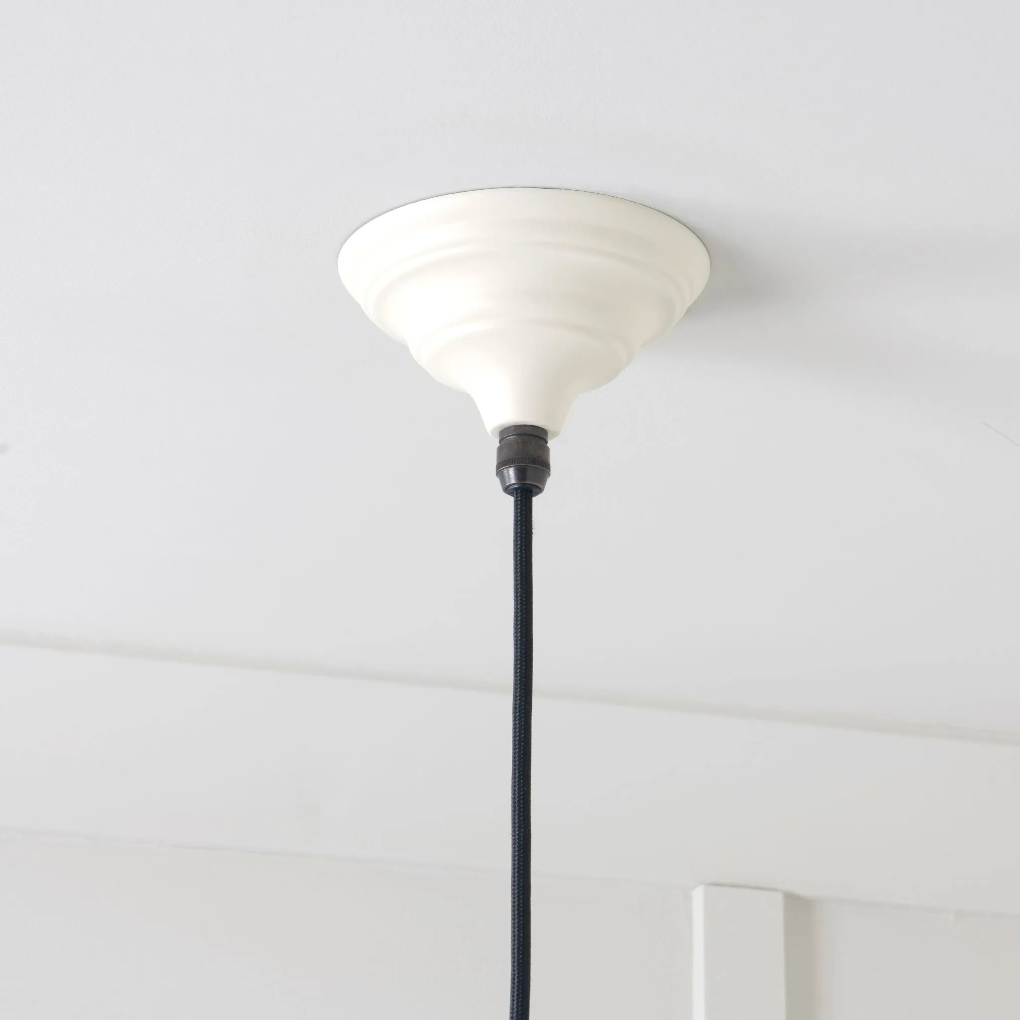 From The Anvil Smooth Brass Hockley Pendant Light