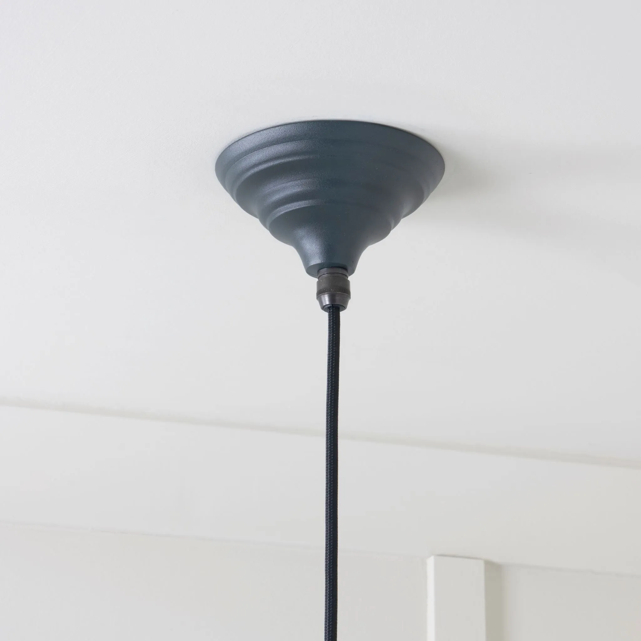 From The Anvil Smooth Brass Hockley Pendant Light
