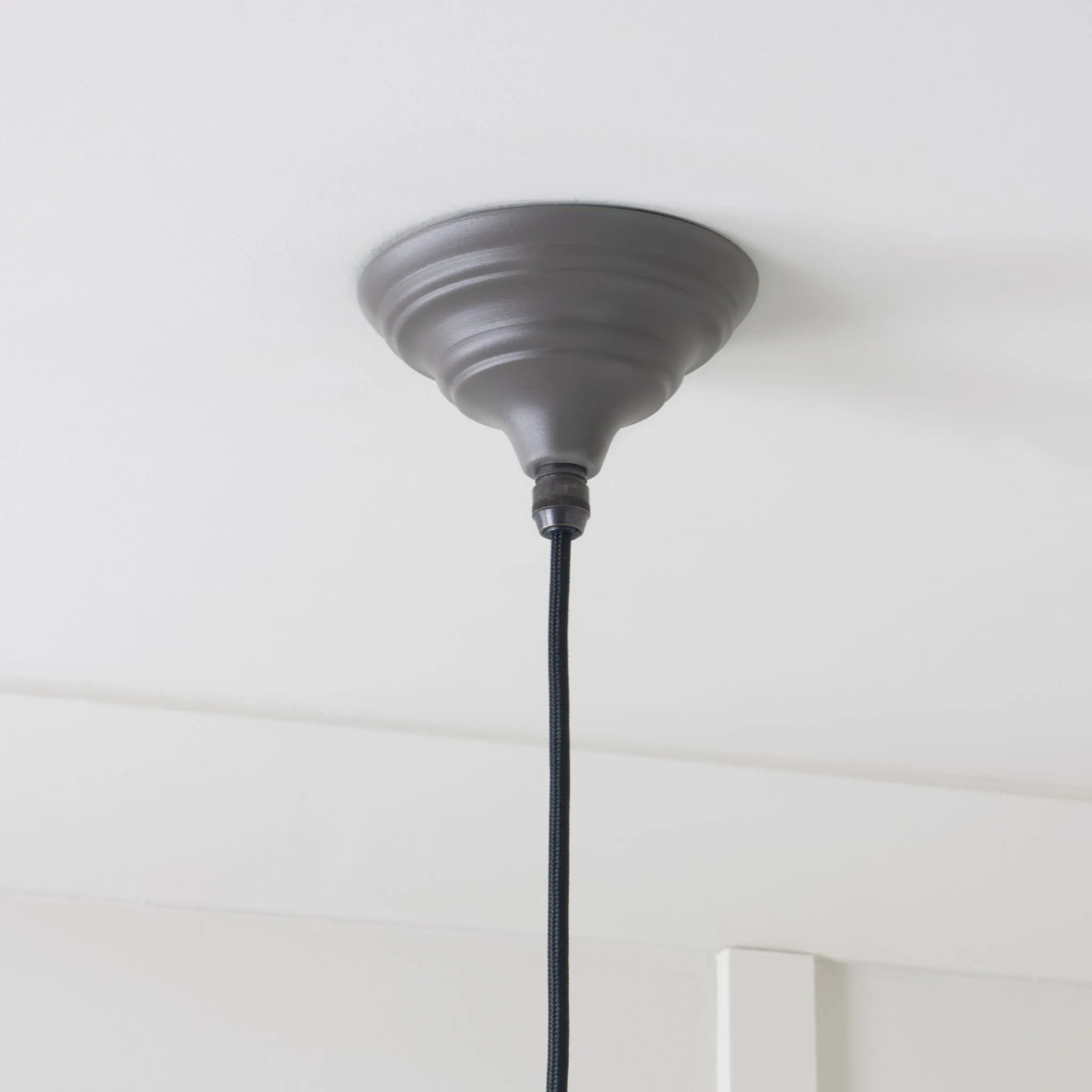 From The Anvil Smooth Brass Hockley Pendant Light