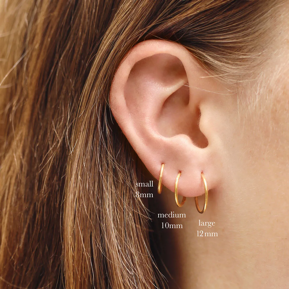 Gold Endless Sleepers 12mm