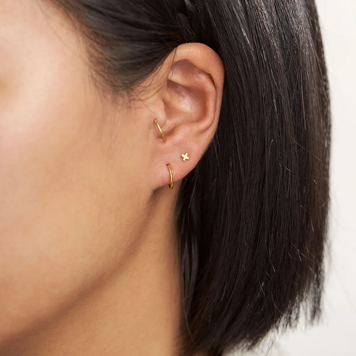 Gold Endless Sleepers 8mm