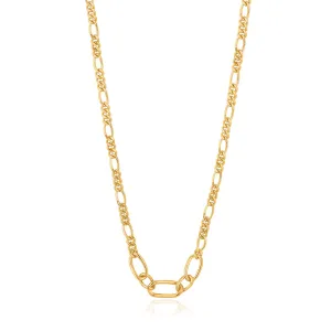 Gold Figaro Chain Necklace