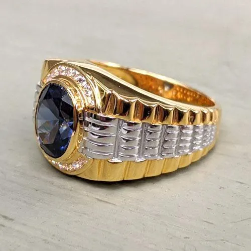 Gold Two Tone Rolex Ring