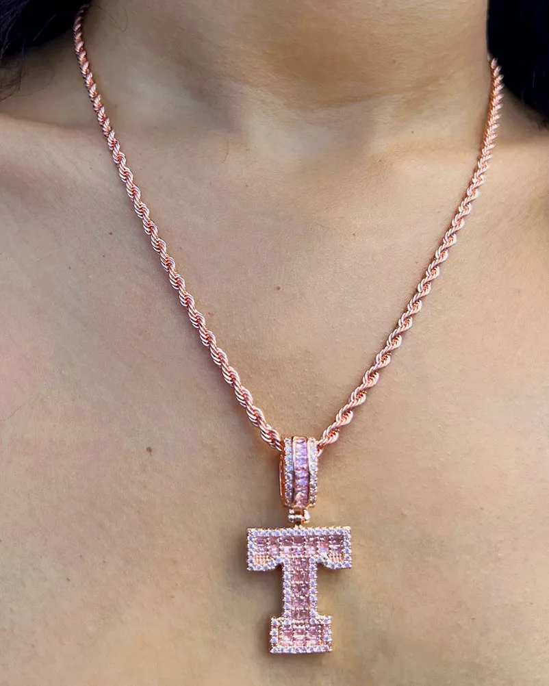 Graduate Letters Rope Chain