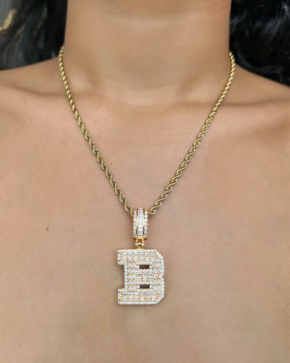 Graduate Letters Rope Chain