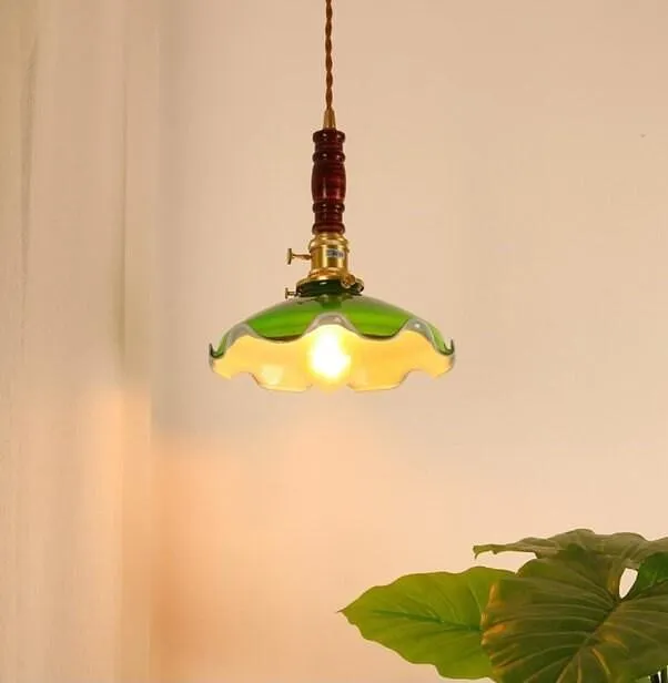 Green Pendant Lighting, LED Ceiling Lights