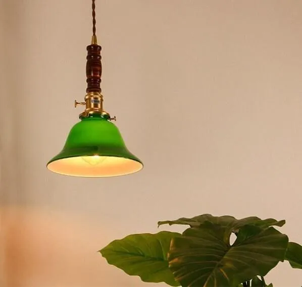 Green Pendant Lighting, LED Ceiling Lights