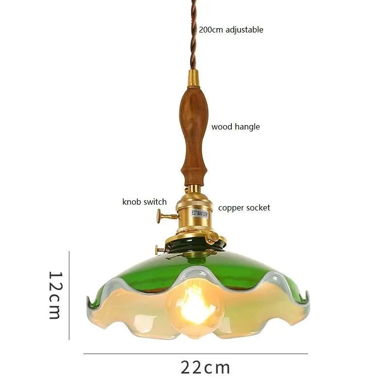 Green Pendant Lighting, LED Ceiling Lights