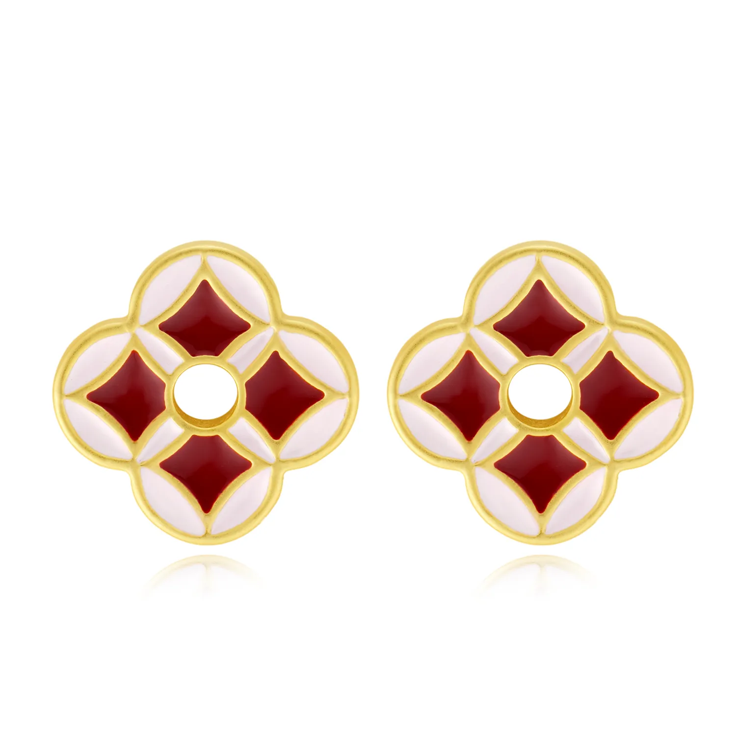 Handmade Enamel Earrings