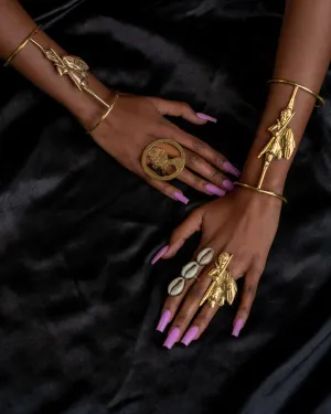 Heritage Ring and Bracelet /cuff Set